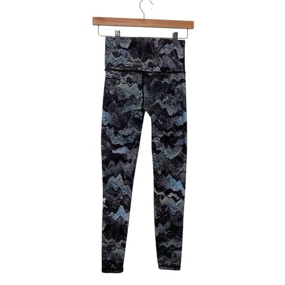 IVIVVA By Lululemon Rhythmic Tights Wunder Pants Girls 10 High Rise Sporty - Picture 2 of 11